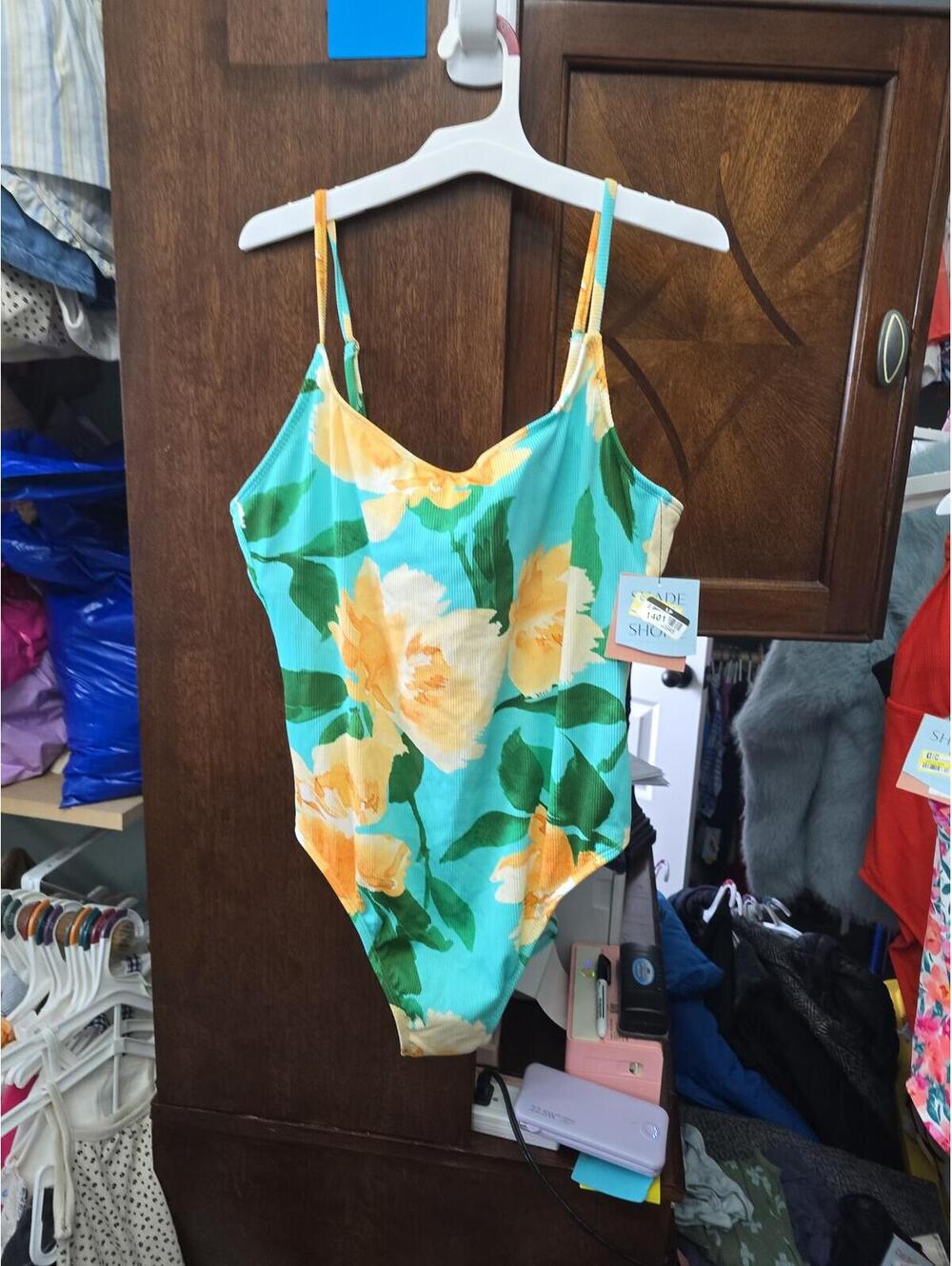 Large brand new women's swimsuit from target item 1401